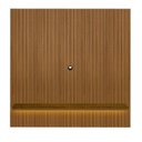 Ver mais imagens de Rack com Painel para TV até 75 Polegadas com LED MDF 185,5CMX183CM Impressão Ripada 3D Liverpool