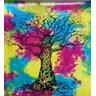Colcha Indiana Casal Árvore da Vida Moda Hippie Decoração - 1