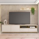 Ver imagem 2 de Rack Para TV 75 Polegadas com 2 Gavetas Viena