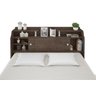 Cabeceira para Box Casal Queen 1,58 Chocolate Elisa Framar - 6