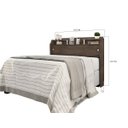 Ver imagem 2 de Cabeceira para Box Casal Queen 1,58 Chocolate Elisa Framar