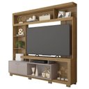Ver imagem 5 de Estante para TV e Home Theater até 55 Polegadas 210CMX207,2cm 2 Portas Formosa Marrom