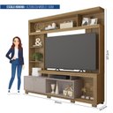 Ver mais imagens de Estante Home Para TV 55 Polegadas com 2 Portas Formosa