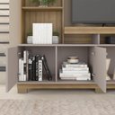 Ver imagem 2 de Estante para TV e Home Theater até 55 Polegadas 210CMX207,2cm 2 Portas Formosa Marrom