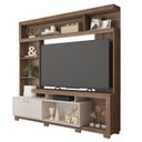 Ver imagem 2 de Estante para TV e Home Theater até 55 Polegadas 210CMX207,2cm 2 Portas Formosa Marrom