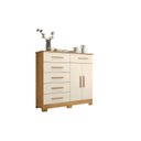 Ver imagem 3 de Cômoda 2 Portas 6 Gavetas Xangai