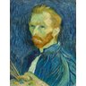 Quadro Vincent van Gogh Autorretrato 1889 - Rolo (só a imagem, sem armação e sem moldura) - 1