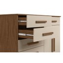 Ver imagem 4 de Cômoda 2 Portas 6 Gavetas Xangai