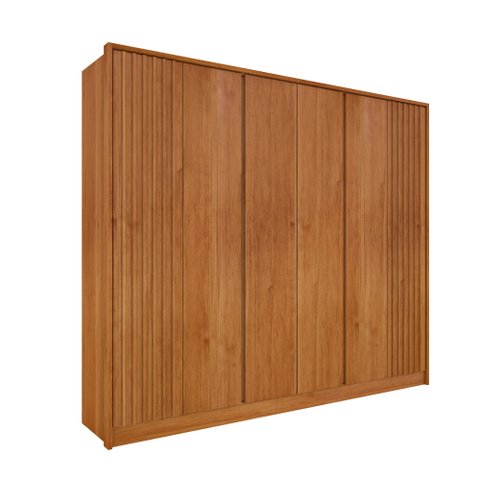 Guarda Roupa Casal Ripado 6 Portas 6 Gavetas 275cm Yescasa