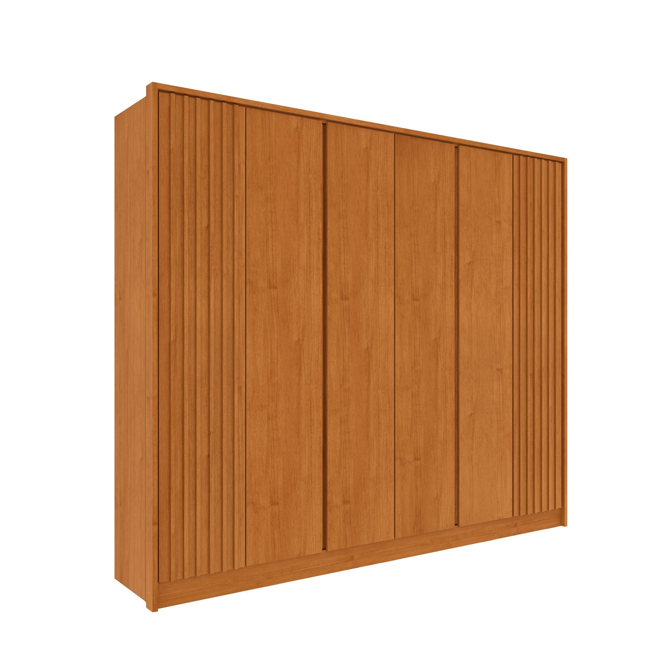 Guarda Roupa Casal Ripado 6 Portas 6 Gavetas 275cm Espresso Móveis  - 14