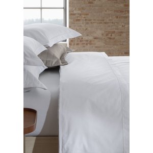 Jogo de Cama Festone Clássico 200 Fios Branco/Branco - Queen