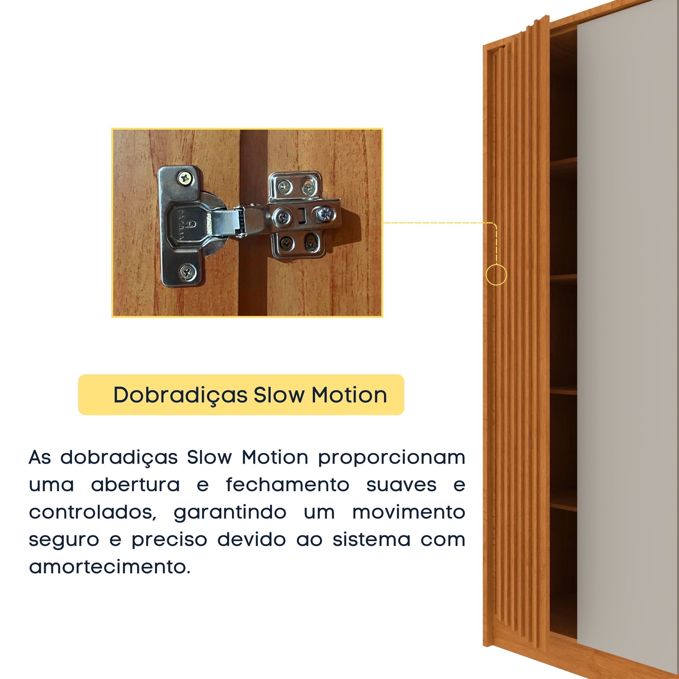 Guarda Roupa Casal Ripado 6 Portas 6 Gavetas 275cm Espresso Móveis  - 8