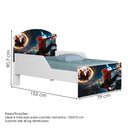 Ver imagem 3 de Mini Cama com Cama Auxiliar MDF 153x79 cm Decmade