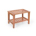 Ver imagem 6 de Conjunto Jardim Premium Madeira de Lei 3 Bancos e 1 Mesa de Centro Área Externa