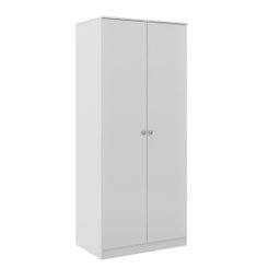 Guarda-roupa Solteiro com 2 Portas 75x175cm London Branco 6502 - 2