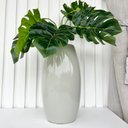 Ver imagem 3 de Decoração sala vaso centro de mesa cinza claro c/ planta