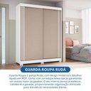 Ver imagem 7 de Guarda-Roupa 2 Portas de Correr 2 Gavetas Rudá Branco/Duna