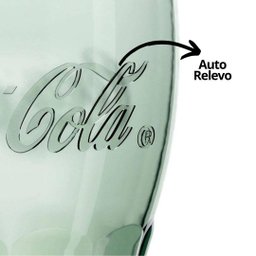 Copo Coca-cola Contour Vidro Verde 470ml - Nadir - 6
