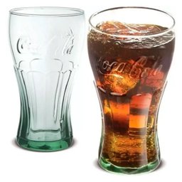 Copo Coca-cola Contour Vidro Verde 470ml - Nadir - 5