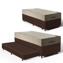 Ver imagem 4 de Cama Box com Colchão de Molas Ensacadas Ortobom Airtech Springpocket + Auxiliar Unique Solteiro 88cm