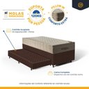Ver imagem 5 de Cama Box com Colchão de Molas Ensacadas Ortobom Airtech Springpocket + Auxiliar Unique Solteiro 88cm