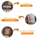 Ver imagem 5 de Conjunto com 2 Cadeiras Aila em Madeira Maciça para Sala de Jantar Moderna Mobília
