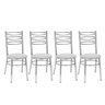 Kit 4 Cadeiras para Sala de Jantar Cc33 - 1