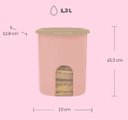 Ver imagem 2 de Visualware 1,3 Litros Rosa Chá Tupperware