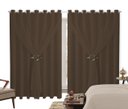Ver imagem 1 de Cortina Blackout PVC 6,00m X 2,50m Com Voil Tabaco