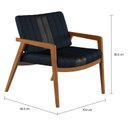 Ver imagem 3 de Poltrona Decorativa para Sala de Estar Uxua