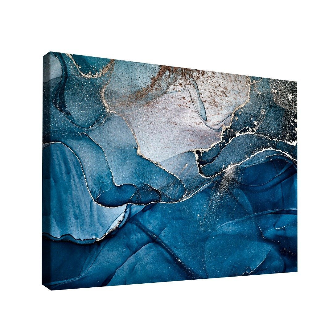 Azul Abstrato -- BR ARTES Médio 84x54