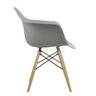 Cadeira Prizi Eames com Braço E65 Cinza - 3