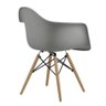 Cadeira Prizi Eames com Braço E65 Cinza - 4