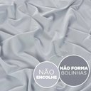 Ver imagem 4 de Jogo de Lençol Queen 3 Peças Toque de Seda Liso na Cor Cinza: Luxo e Conforto para Suas Noites