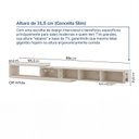 Ver imagem 5 de Rack Extensível para TV até 75 Polegadas Planejado 304cm Aruá CabeCasa MadeiraOriginals