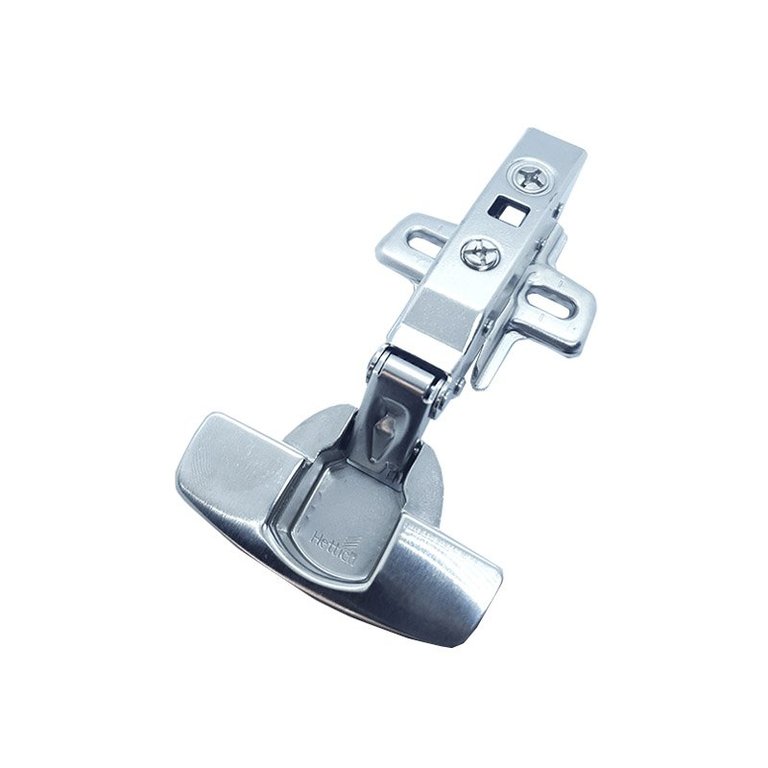 Dobradiça Hettich Sensys 8645I 110 Baixa (Reta) + Calco D 1,5 Completa (Kit Com 10)