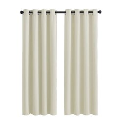 Cortina Alice para Sala Quarto Cozinha 3,00x1,80m Palha - 1