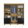 Guarda Roupa Artico 6 Portas 6 Gavetas Yescasa - 2