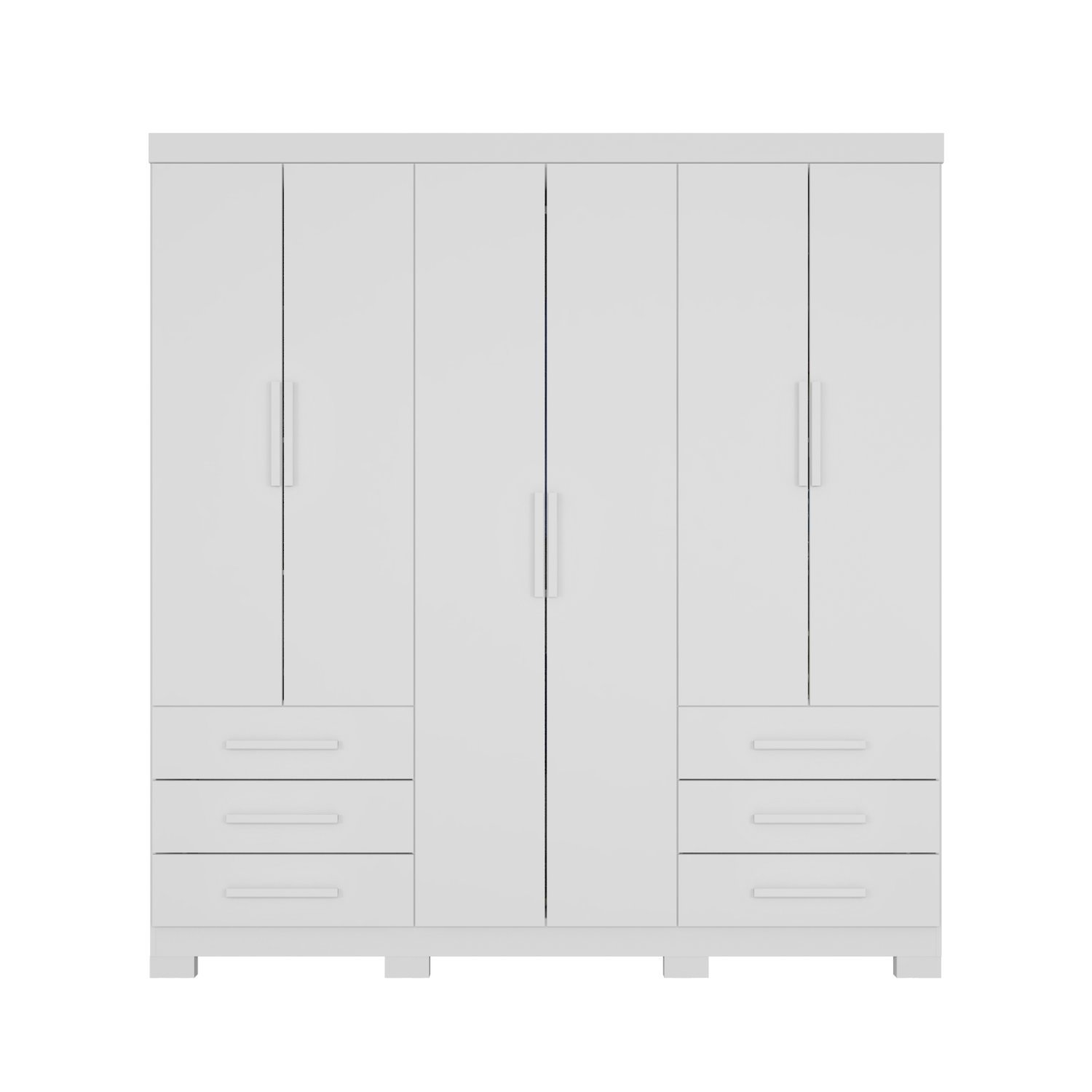 Guarda Roupa Artico 6 Portas 6 Gavetas Yescasa - 3