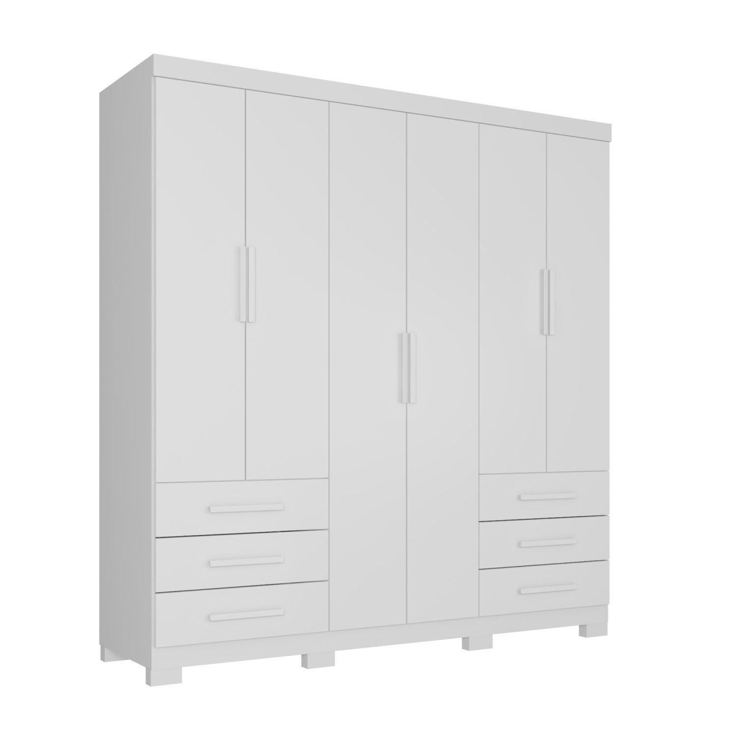 Guarda Roupa Artico 6 Portas 6 Gavetas Yescasa - 9