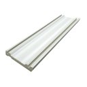 Ver imagem 4 de Rodapé de Poliestireno Frisado 10cm x 2,40m Rende 2,40 Metros Casa Grassi 