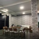 Ver imagem 6 de Papel de Parede Tijolo Cinza Escuro Impermeável Lavável Vinílico Autocolante 3d Aparente