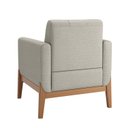 Ver imagem 4 de Poltrona Decorativa para Sala de Estar em Linho 305 Brooks