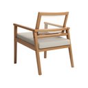 Ver imagem 4 de Poltrona Decorativa Linho 61,5cm Alves Pereira Bege Areia
