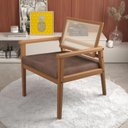 Ver imagem 1 de Poltrona em Veludo 243 Caraiva