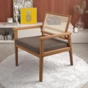 Ver imagem 1 de Poltrona Decorativa para Sala de Estar 526 Linhão Caraiva