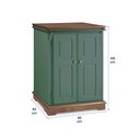 Ver imagem 5 de Balcão Adega 2 Portas 1 Gaveta 2053 Manchester Linz Móveis - Verde Musgo