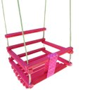 Ver imagem 1 de Balanço Gangorra Infantil Madeira 35x35 Pink Suporta 80kg