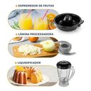 Ver imagem 6 de Multiprocessador BMP900 3 em 1 com 1000W Preto para Facilitar o Dia a Dia na Cozinha 110V