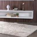 Ver imagem 2 de Tapete Fluffy para Sala 100% Poliester 140x200cm Marfim